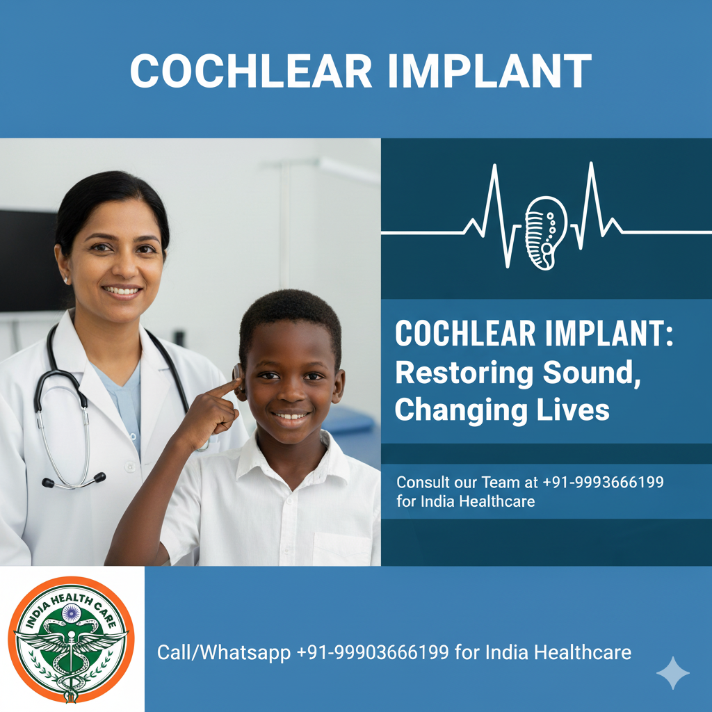 Modern Solutions for ENT: Cochlear Implants – A Gateway to Sound in India