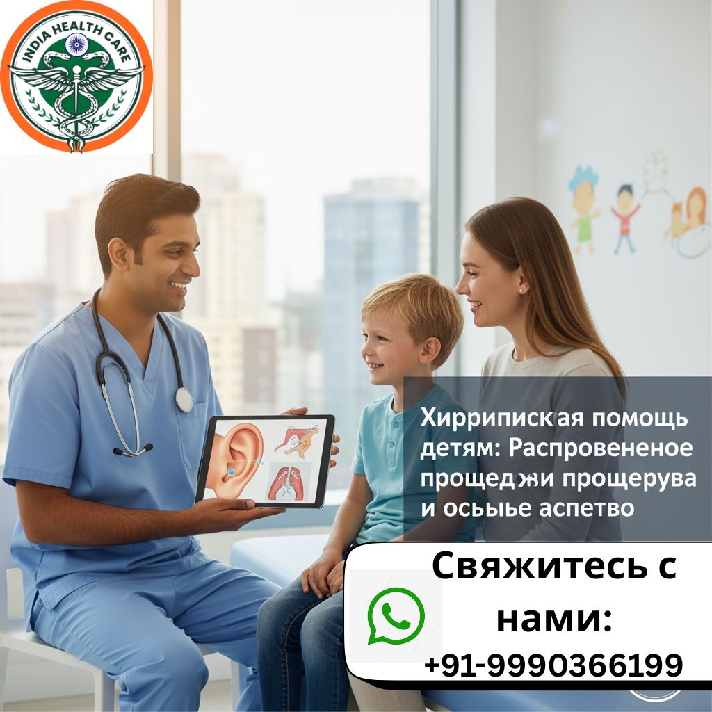 Хирургическая помощь детям: Распространенные процедуры и особые аспекты